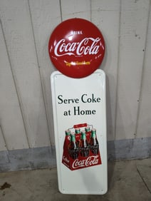 SST Coca-Cola 6-pack pilaster sign