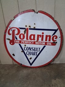 DSP Polarine The Perfect Motor Oil sign