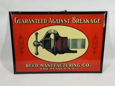 TOC Reed Manufacturing Co Vise sign