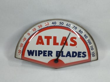Atlas Wiper Blades metal thermometer
