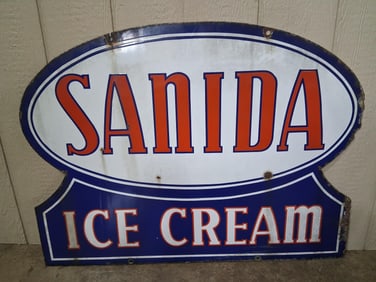 Great DSP Sanida Ice Cream sign