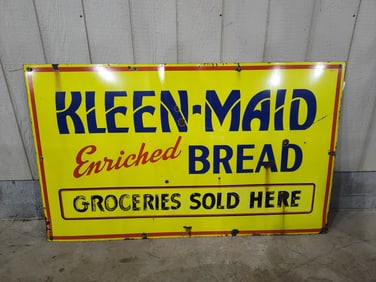 SSP Kleen-Maid Bread Store sign