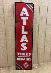 SSP Atlas Tires-Repairs sign