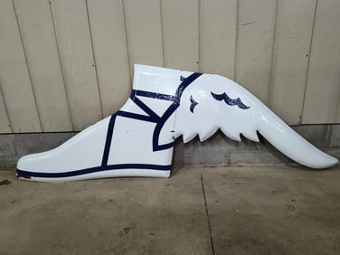 Awesome Porcelain Goodyear Boot