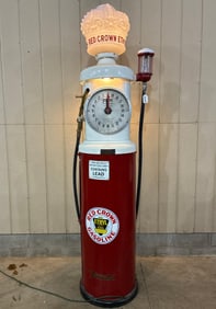 Nice Restored Tokheim Volumeter 850 clock face pump