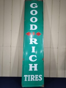Rare SSP Goodrich Tires selframed sign