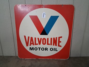 DST Valvoline Motor Oil sign