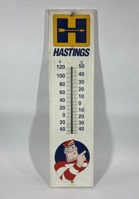 Hastings metal thermometer