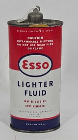 Great Esso Lighter Fluid unopened handy oiler