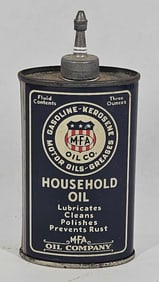 Rare MFA Oil Co. Lead Top Handy Oiler