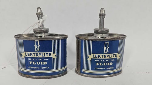 2- LektroLite Lead Top Handy Oilers