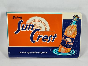 DST Limited Reissue Suncrest flange sign