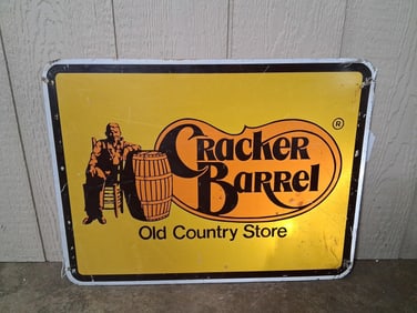 DS Alum Cracker Barrel sign