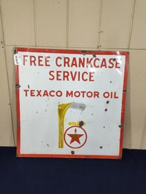 SSP Texaco Motor Oil sign