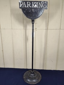 Sweet Service Parking curb sign