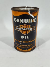 Harley-Davidson Two Cycle Oil 1/2 pint unopened can