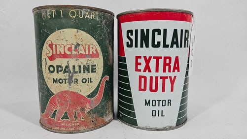 Sinclair Red Dino & Extra Duty 1qt cans