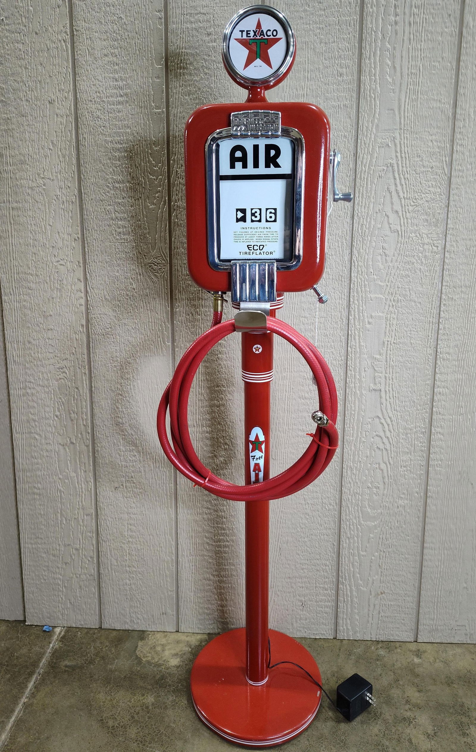 Reproduction Eco Tireflator: Lights up and displays awesome! 54in tall.