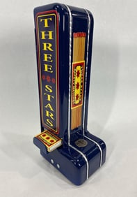 Three Stars Restored Coin-op Matchbox Dispenser