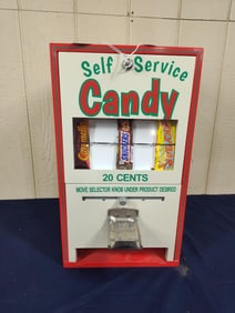 Rare Restored Monarch Coin-op Candy Bar Machine