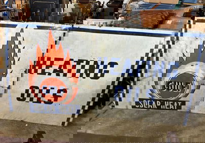 Large SSP Gulf Solar Heat 2pc sign