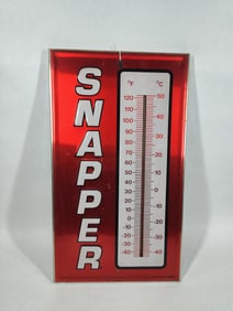 Snapper aluminum thermometer