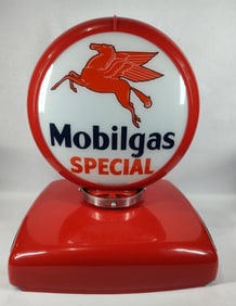 Reproduction Mobilgas Special Pump Globe