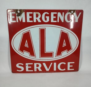DSP ALA Emergency Service sign