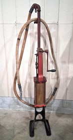 Martin & Schwartz Hand Crank Curb pump