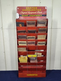 Carter Carbureter Gasket Station Rack