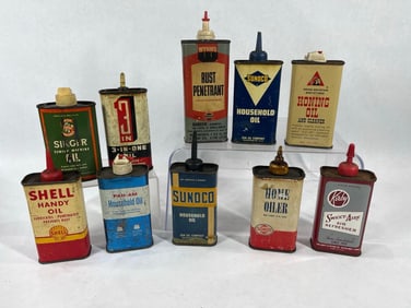 10- Various handy oilers