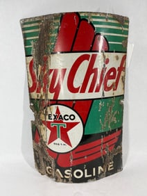 SSP Texaco Sky Chief curved sign