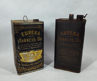 2- Eureka Harness Oil 1gal cans