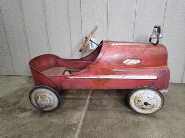 1940s Garton Fire Chief pedal car