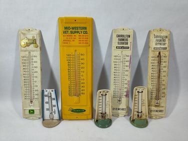 Lot of 7- Various Thermometers