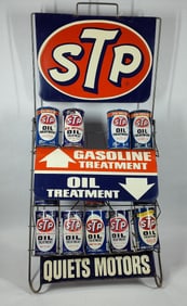 STP Gasoline-Oil Treatment display rack