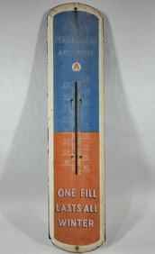 Atlas Perma-Guard Anti-Freeze metal thermometer