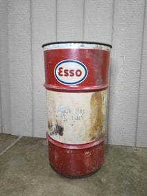 Esso Gear Oil barrel