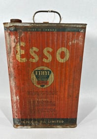 Esso Imperial 3 Star Gasoline corrugated can