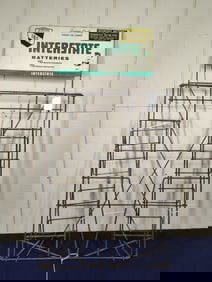 Interstate Batteries folding rack