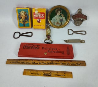 10 piece Coca-Cola lot