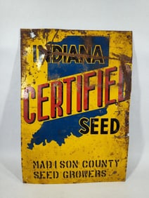SST Indiana Certified Seed sign