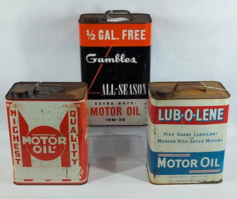 Lub-O-Lene, Gambles & Highest Quality 2gal cans