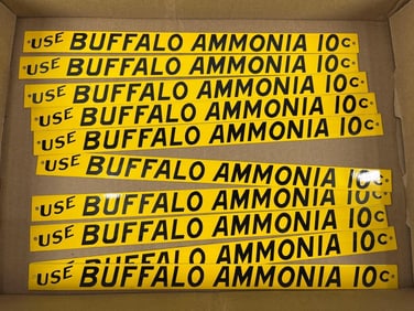 10- Use Buffalo Ammonia tin tacker strips