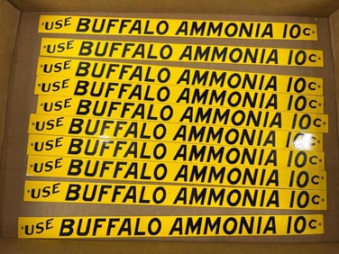 10- Use Buffalo Ammonia tin tacker strips