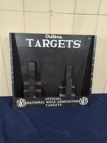NRA Outers Targets metal display