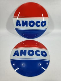 Pair of Reproduction Amoco glass lenses
