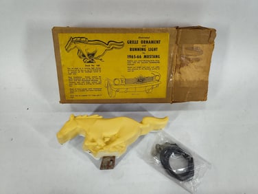 Illuminated 1965-66 Ford Mustang Grille Ornament