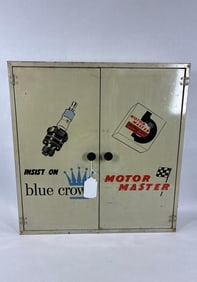 Blue Crown-Motor Master metal cabinet