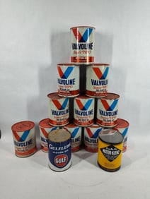13- Various unopened 1qt cans